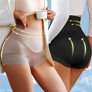 Pague 3 Lleve 4 Panties Buttboost™ de encaje y control de abdomen Comfort 🥰